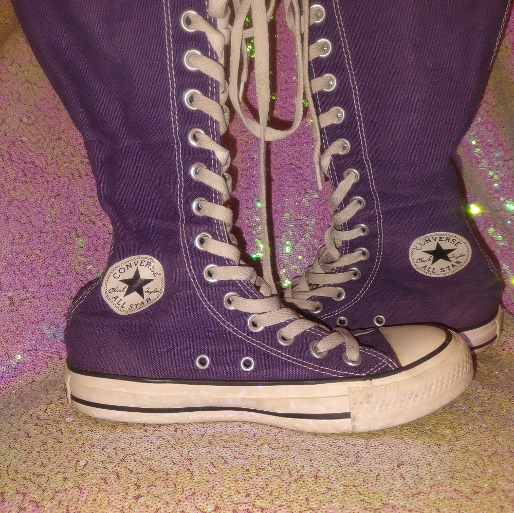 Knee high converse